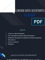 Datos Discrepantes