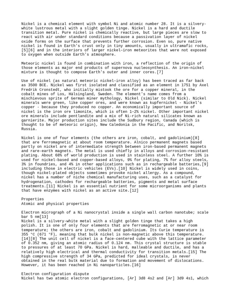 Does Nickel Conduct Electricity The Definitive Guide - my1a9e1