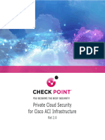 Checkpoint Private Cloud Security For Cisco Aci Infrastructure