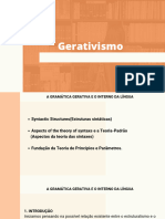 Gerativismo