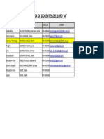 Agenda de Docentes 2023