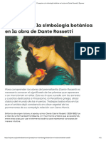 Proserpina o La Simbología Botánica en La Obra de Dante Rossetti - Espores
