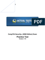 Practice Test: Comptia Sy0-201