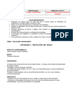 Infantil Iv-A - Professora Maria Aparecida - Semana de 23 A 27 de Agosto