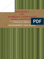 Elements de Kabbale Operative Romarret Halabaq Incomplet PDF Free