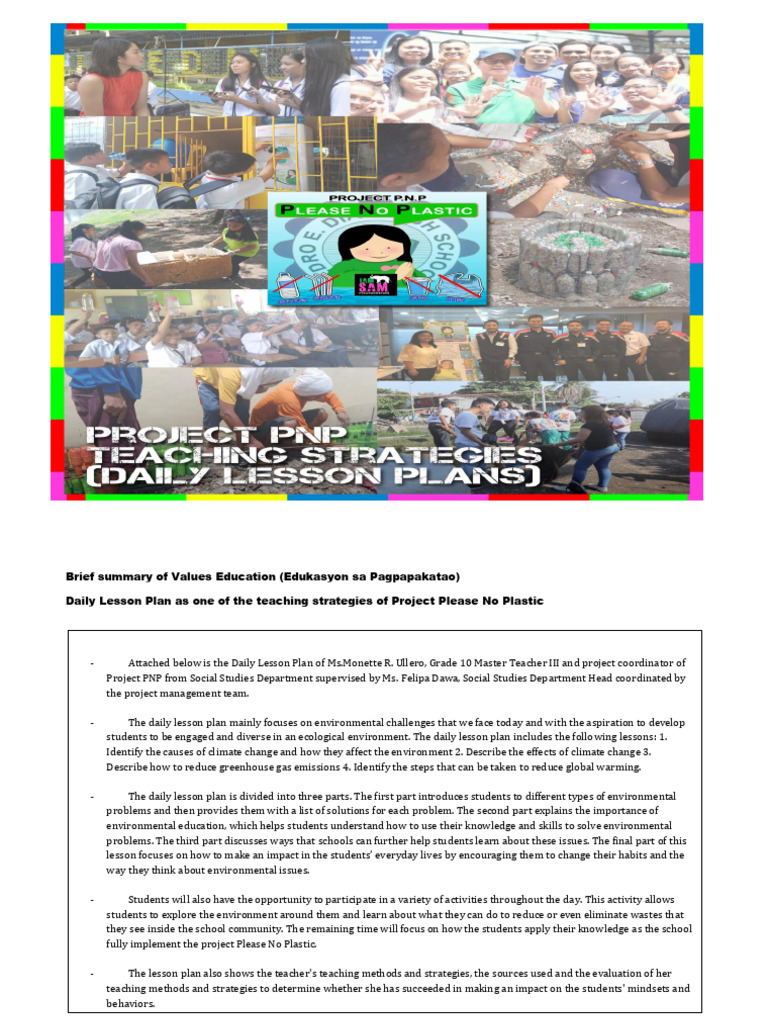 Social Studies Daily Lesson Plan | PDF | Lesson Plan | Natural Environment