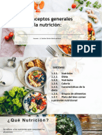 Conceptos Generales de La Nutricion