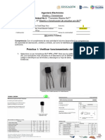 Práctica 1 Polarización Del BJT - CiauDiego