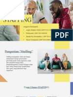 STAFFING (Kelompok 4) - Prinsip Manajemen