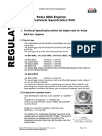 Rotax Max Engines Technical Specification 20201