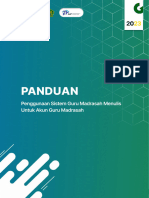 Panduan Sistem GMM Akun Guru Madrasah Imp