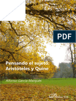 Pensando El Sujeto - Aristóteles y Quine