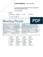 CPE Reading and Use of English Mock 1