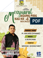 Buku Program Mesy Pibg Kali Ke 47 2023