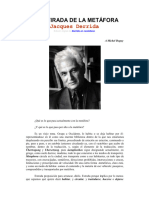 Derrida - La Retirada de La Metáfora