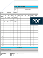 Supplier Inspection Report