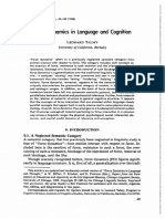 INT1 Cognitive Science - January 1988 - Talmy - Force Dynamics in Language and Cognition (1)