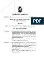 Perwal YK 2010 25 Kendaraan Tidak Bermotor Di Kota Yogyakarta