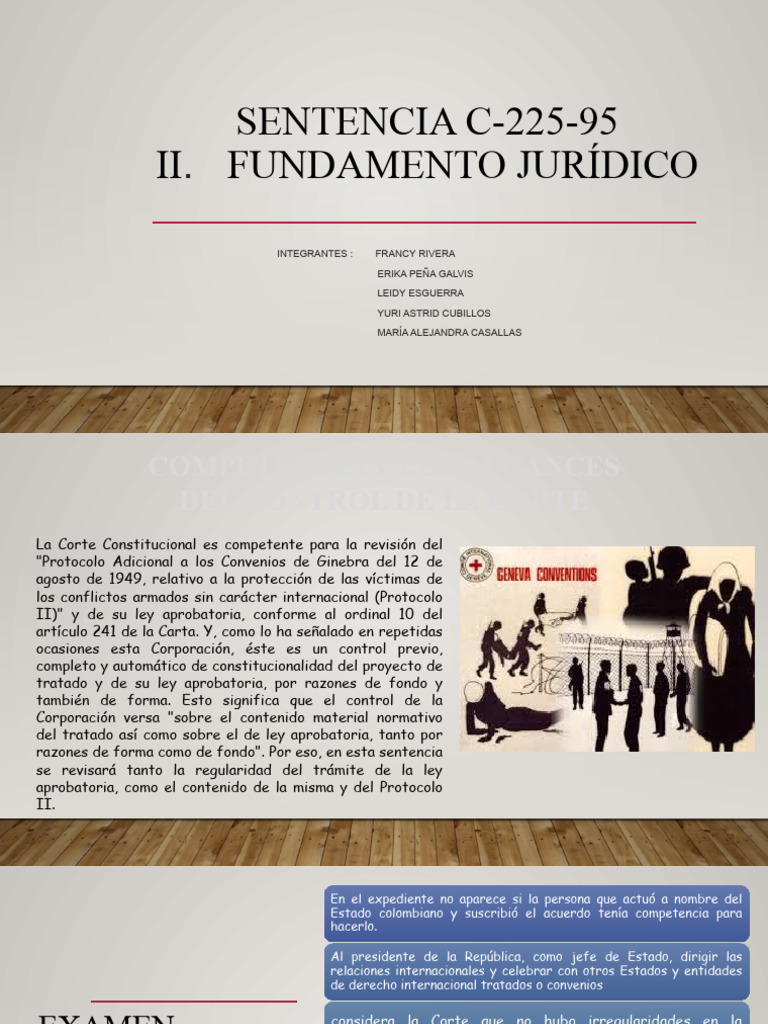 Sentencia C-225-95 2 | PDF | Ley humanitaria internacional | Justicia