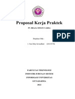 Proposal Pengajuan KP Di PT - BMC SUCI