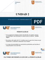 Unidad 2 - Comportamiento Organizacional 2022