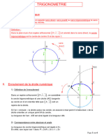 Cours Trigonometrie Seconde