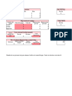 Plantilla Descargable - Estructura de Costos para Craftivas - Nueva Versión - Analo Designs
