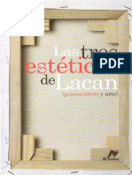 PDF 21478795 Recalcati Massimo Et Al Las Tres Esteticas de Lacan Psicoanalisis y Arte 2006 Compress