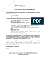 MARCO Relação Documentos e Informações