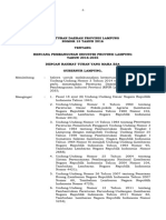 Peraturan Daerah Provinsi Lampung Nomor 13 Tahun 2016 Tentang RPIP Lampung Tahun 2016-2035