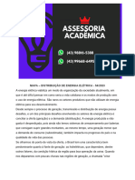 Mapa - Distribuição de Energia Elétrica - 54 2023