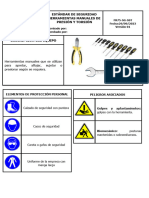 Estándar de Seguridad Herramientas Manuales Presión y Torsión 2 Rac