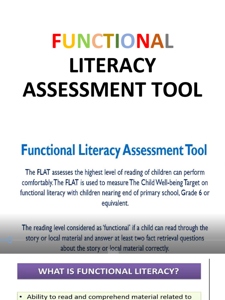 Functional literacy pdf