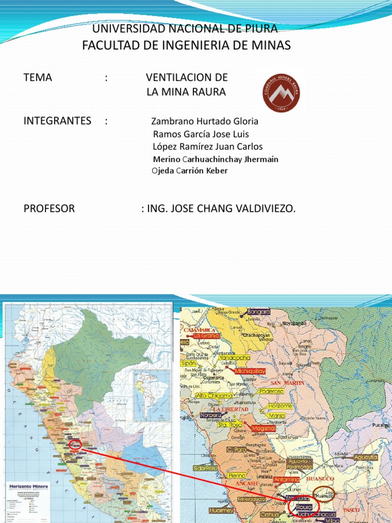 Ventilacion de La Mina Raura