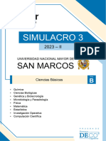 SIMULACRO 3 - Area B
