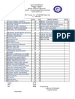 Form 1 (1st PT)