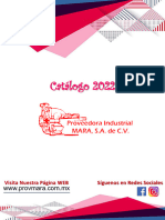 Catalogo Electronico Muebles Mara 2022