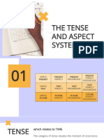 Seminário - Tense and Aspect System