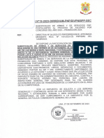 COMUNICADO N°19-2023-DIRREHUM-PNPDIVPNIBPP-SEC Del 27SET2023 Sobre La Participación Del Personal de Suboficiales PNP Según Relación Adjunta en El SIM