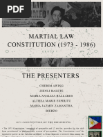 Martial Law Constitution 1973 1986