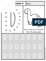 Alphabet Tracing D