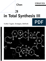Classics in Total Synthesis III Further Targets, Strategies, Methods by Nicolaou, K. C., Chen, Jason S.