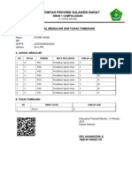 Jadwal SYARIFUDDIN