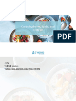 Carbohydrates and Lipids