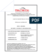 DCC20073 Contract and Estimating