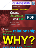 Dokumen - Tips - SFC Covenant Orientation Talk2prayer Scripture and Sacraments