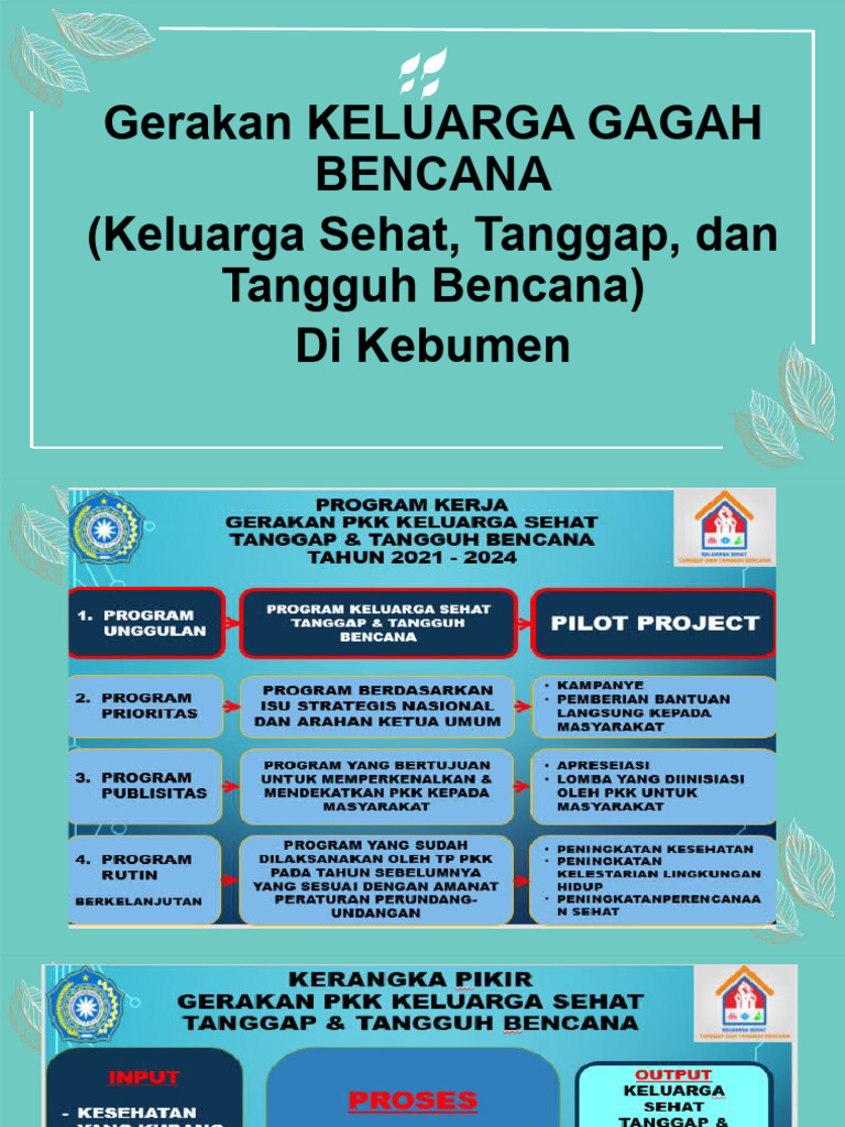 Keluarga Gagah Tanggap Bencana di Kebumen | PDF