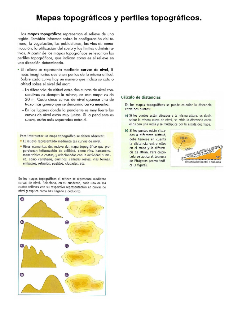 Mapas Topográficos 2017 | PDF | Métodos y materiales de enseñanza ...