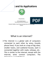 Internet and Its Applications by Subodh Kumar
