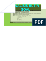 Analisis Soal A USBN MTK Kls 9 Tp.2018-2019